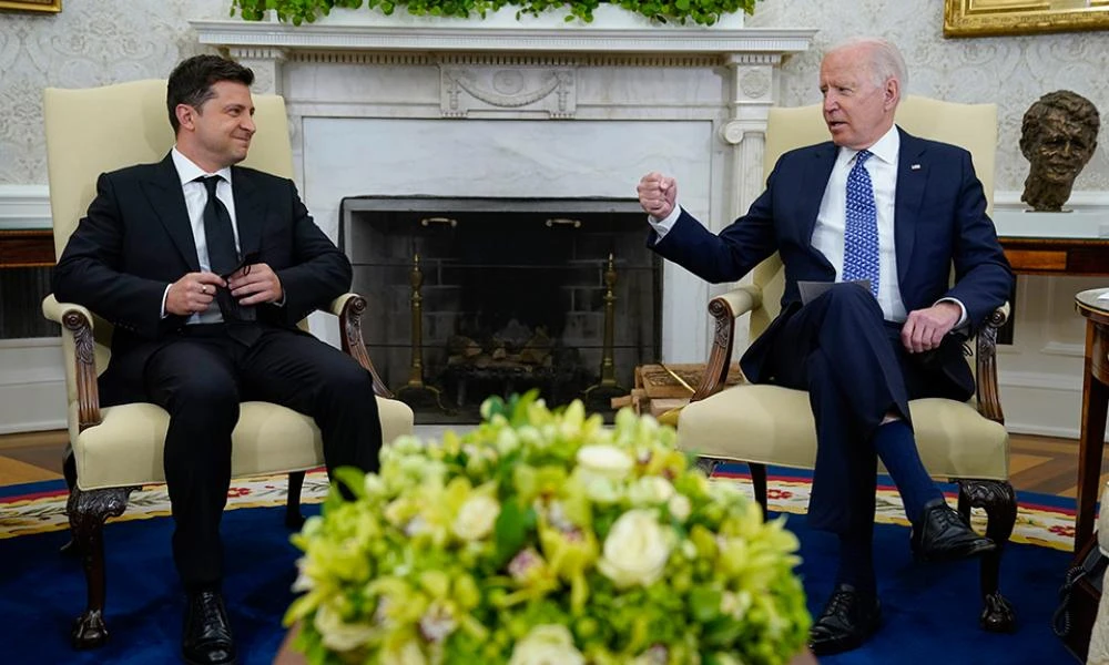 ΗΠΑ: Σίγουρος φαίνεται ο Μπάιντεν για τη συνέχιση της αμερικανικής στρατιωτικής βοήθειας προς την Ουκρανία